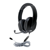 HamiltonBuhl Multimedia USB Type-C Over-Ear Headset, Item Number 2088318